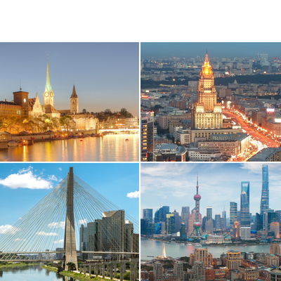 Offices open in Switzerland, Russia, Brazil and Shanghai, China.